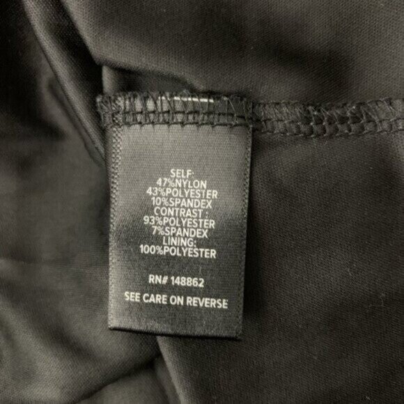 Torrid Tank Top 1X Black Sleeveless Plus Size Casual Everyday Basic - Picture 6 of 6